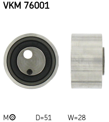 SKF 1002933863 VKM 76001 - feszítő, fogasszíj